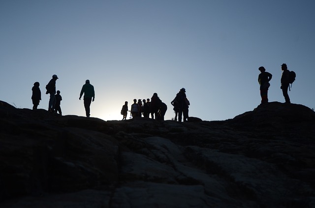 silhouette groupe